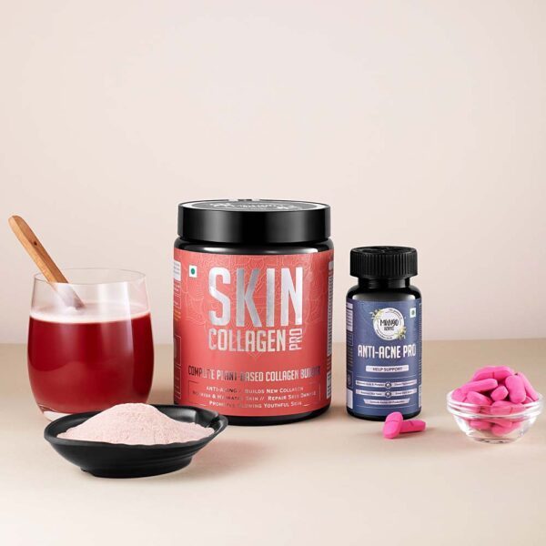 Skin Collagen & Anti Acne Combo + WRS Shaker-1
