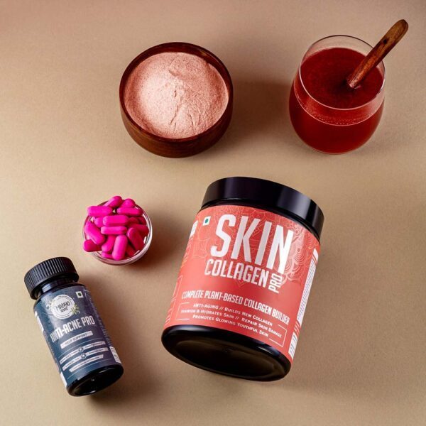 Skin Collagen & Anti Acne Combo + WRS Shaker-2